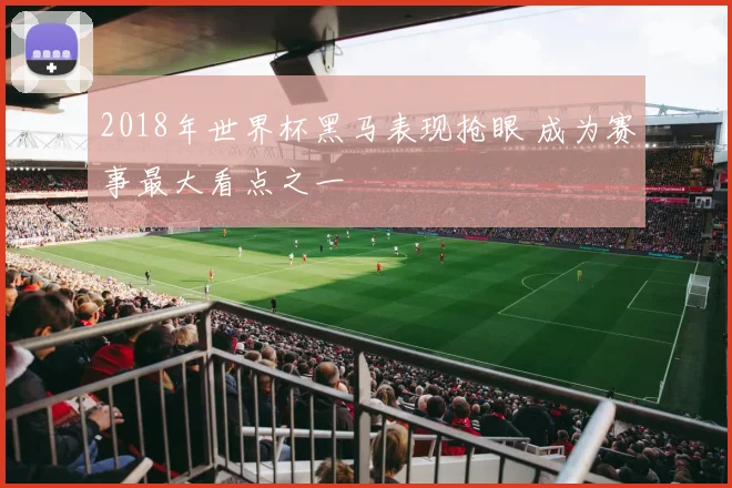 2018年世界杯黑马表现抢眼 成为赛事最大看点之一